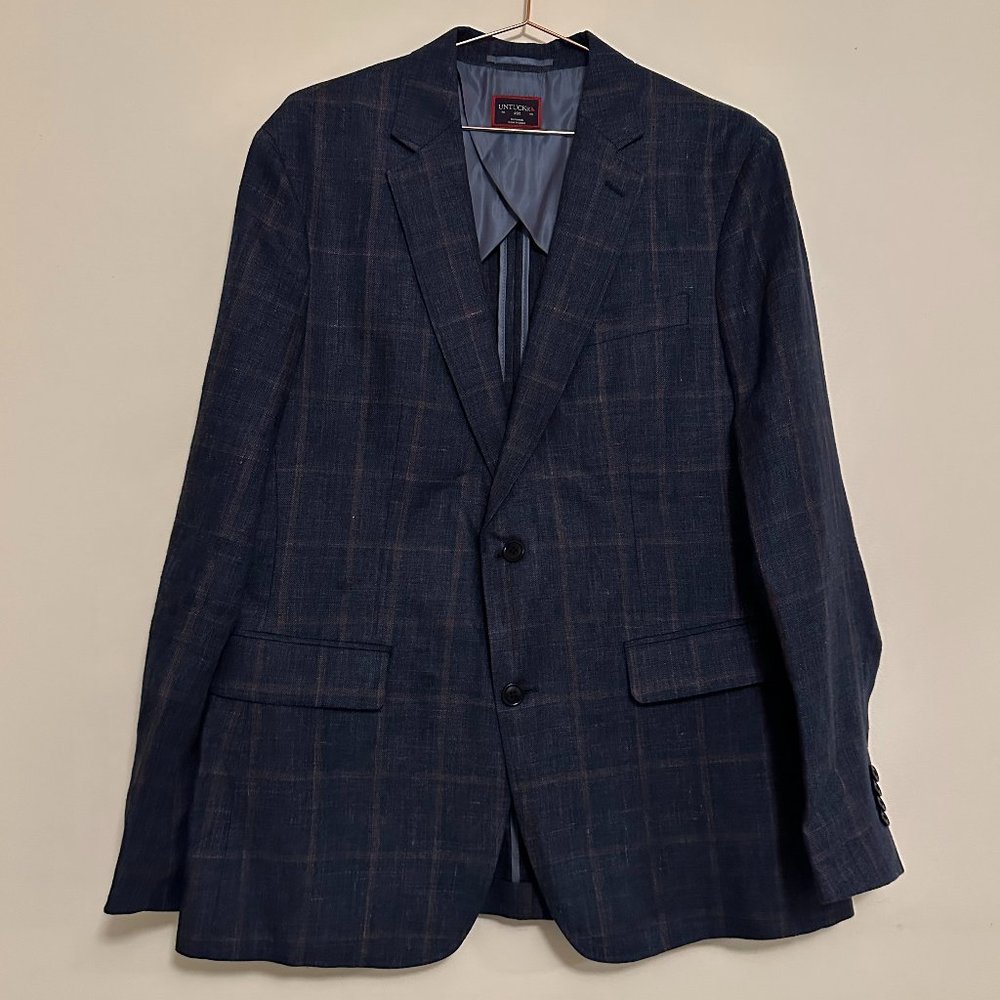 UNTUCKit Men's Linen Blazer/Sport Jacket